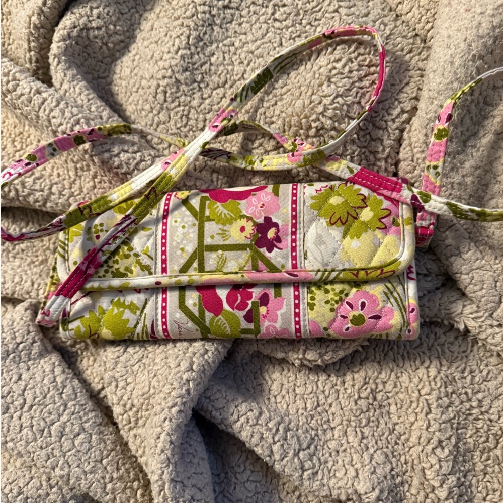 Vera Bradley Trifold Crossbody Wallet